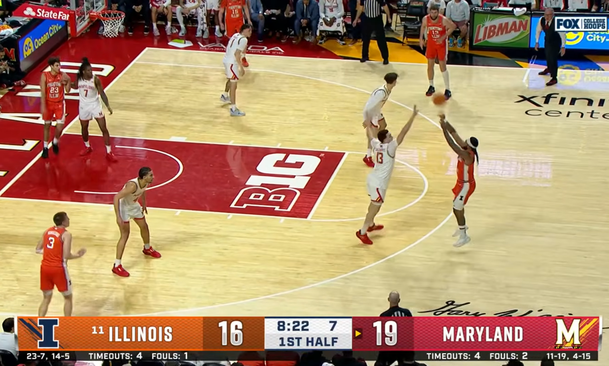 Watch: No. 11 Illini at Maryland highlights