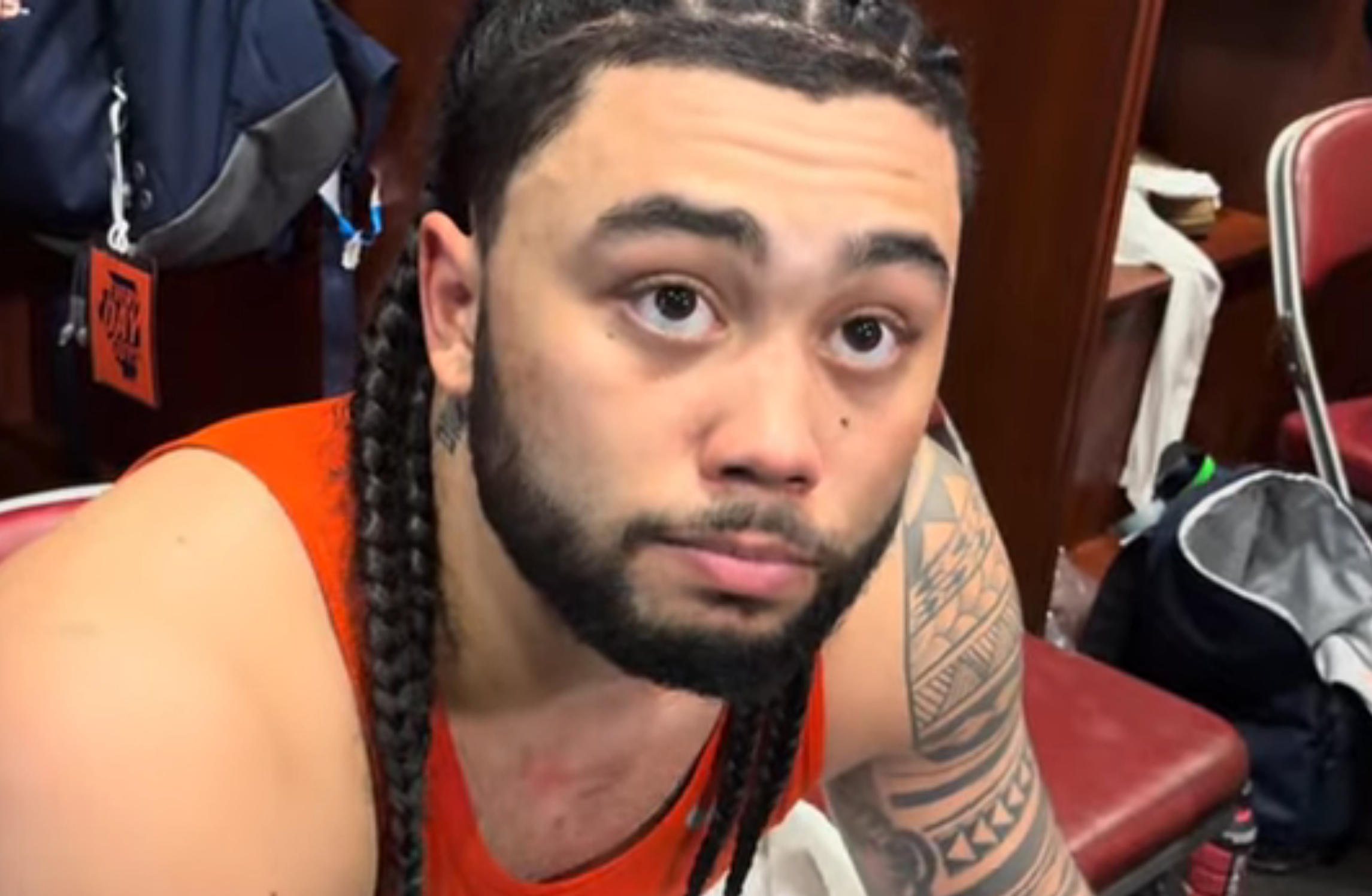 Watch: Illini players postgame Houston locker room interviews