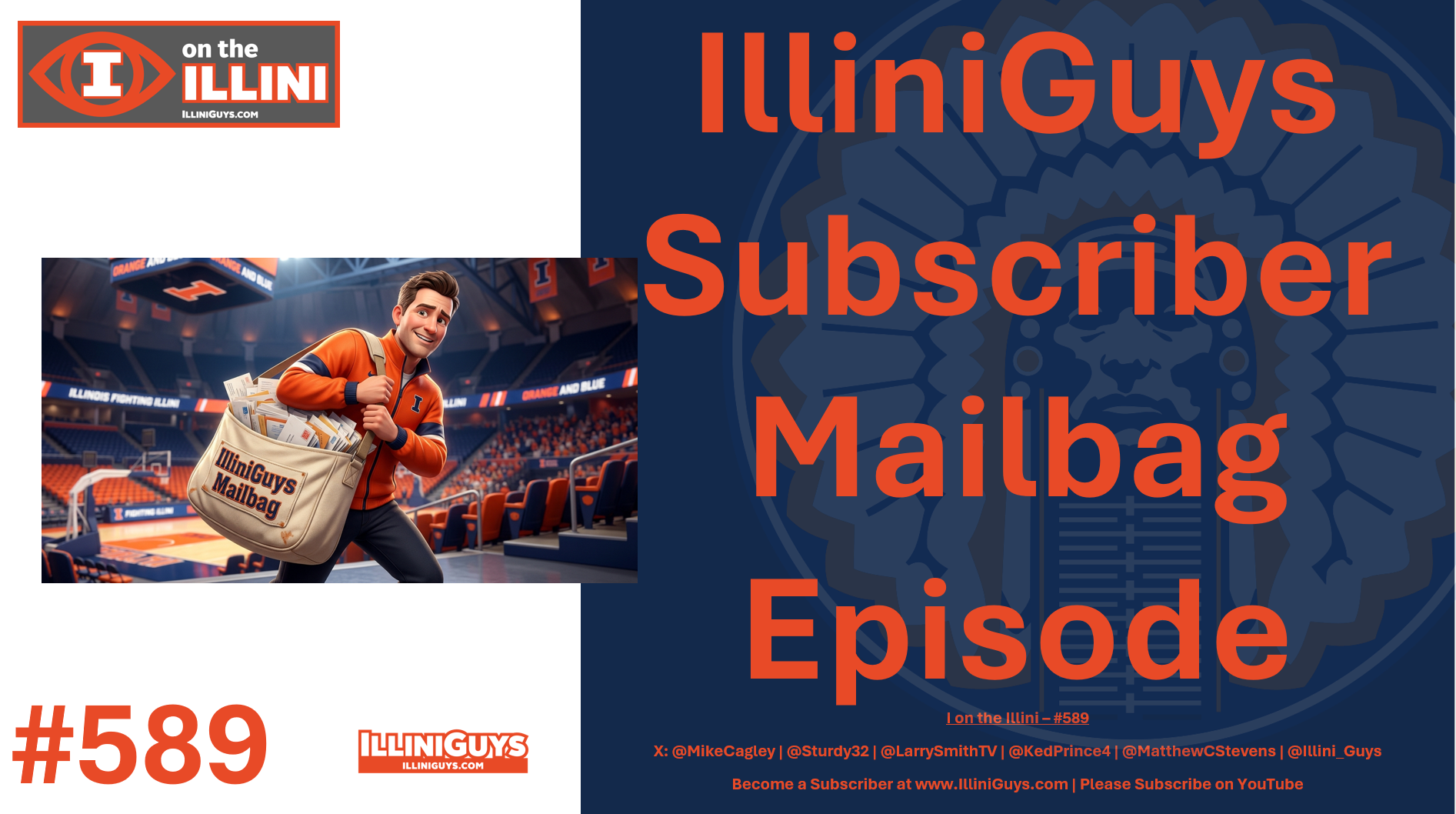 589 IlliniGuys Subscriber Mailbag Episode YouTube Edition