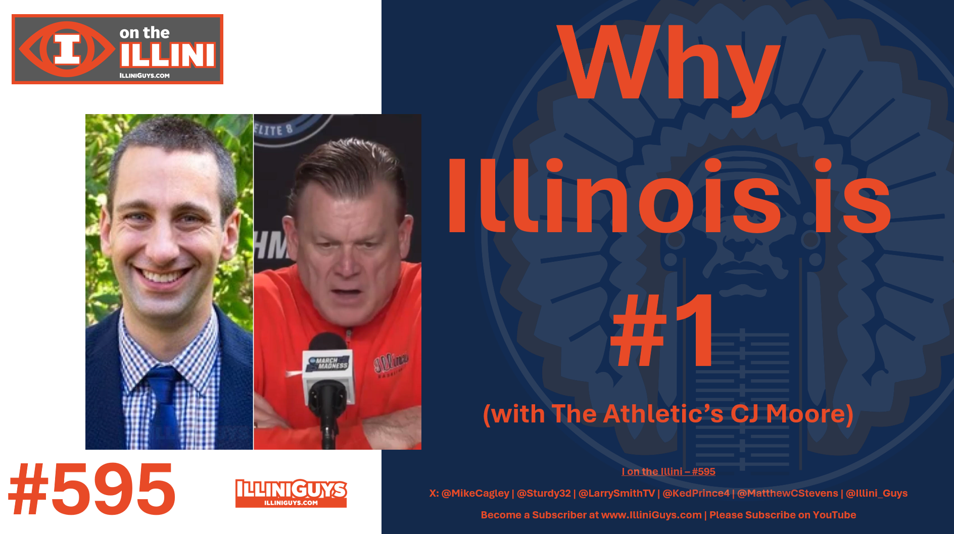 595 Why Illinois is #1 with the Athletic's CJ Moore - YouTube Edition