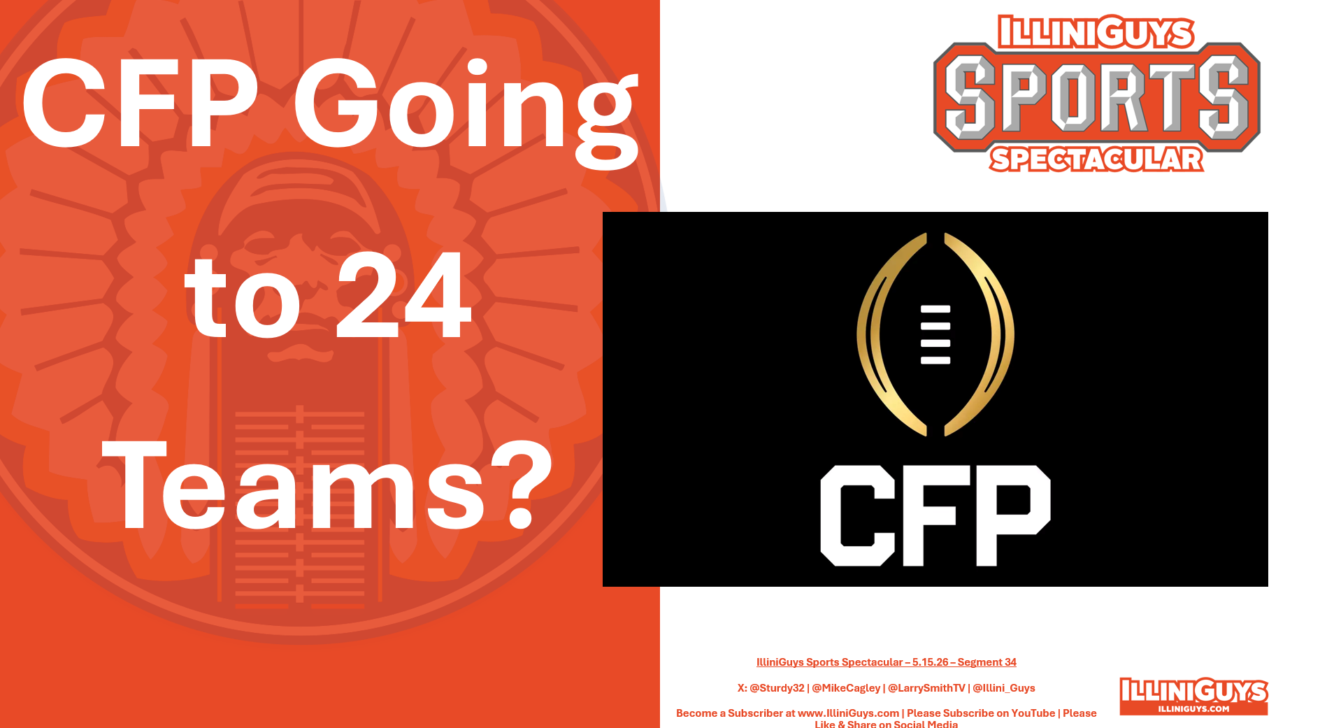 5.15.26 CFP Going to 24 Teams?
