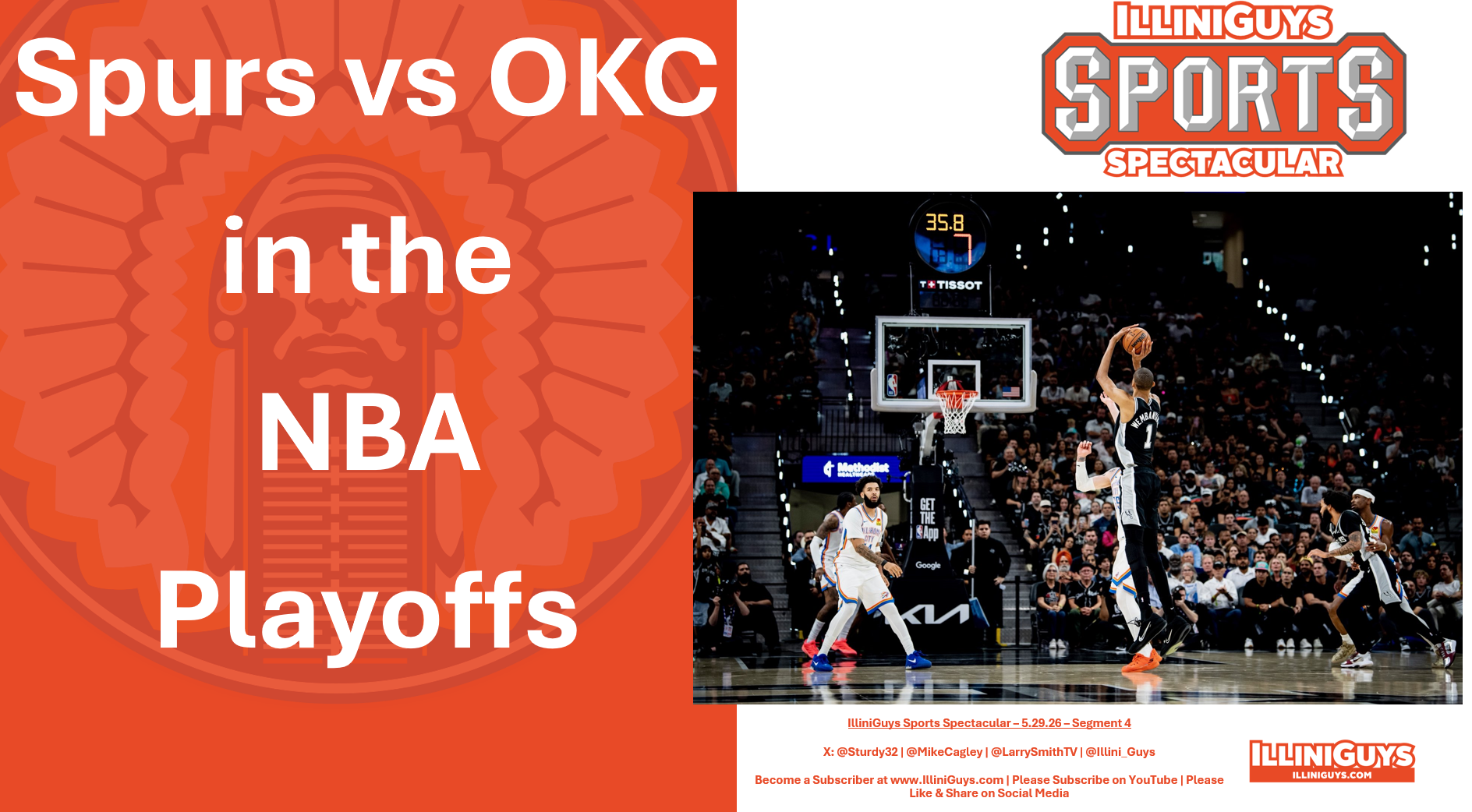 5.29.26 Spurs vs OKC in the NBA Playoffs