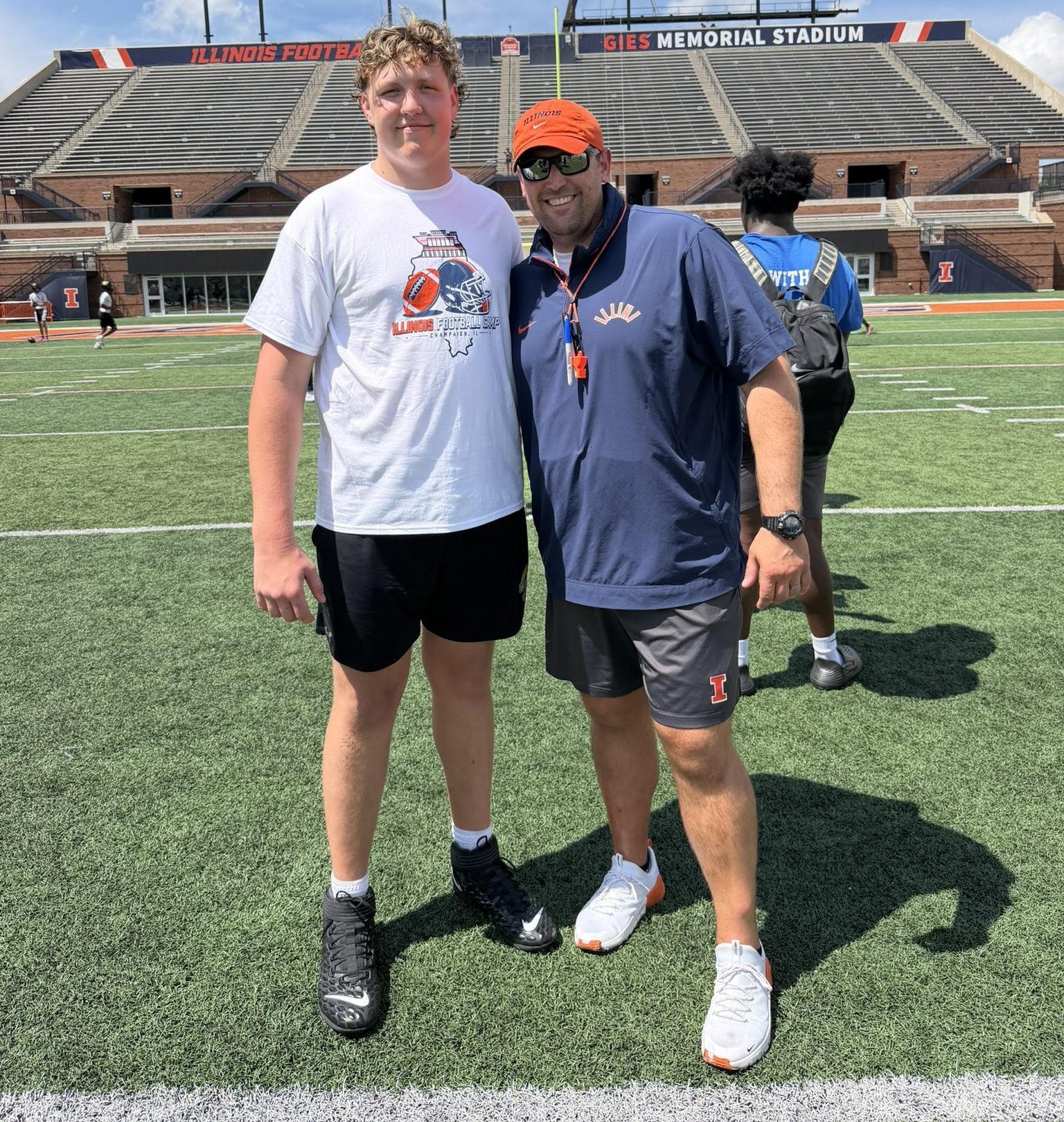 How 2028 OL Prospect Florians Naglins Literally Grew Out of Hockey To Find Football