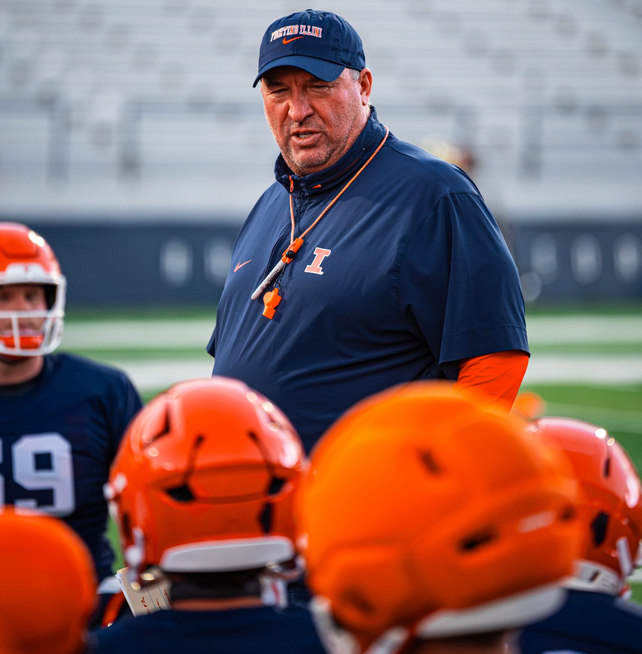 Illini Head Coach Bret Bielema: ‘We don’t pay high school players, some teams do’