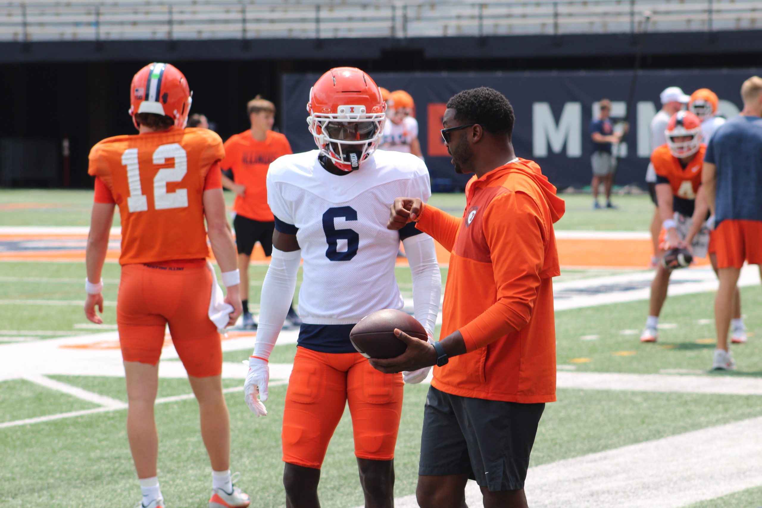 Illini Football 2026 Preseason Camp Practice Report No. 3 - Long Hot First Day in Pads