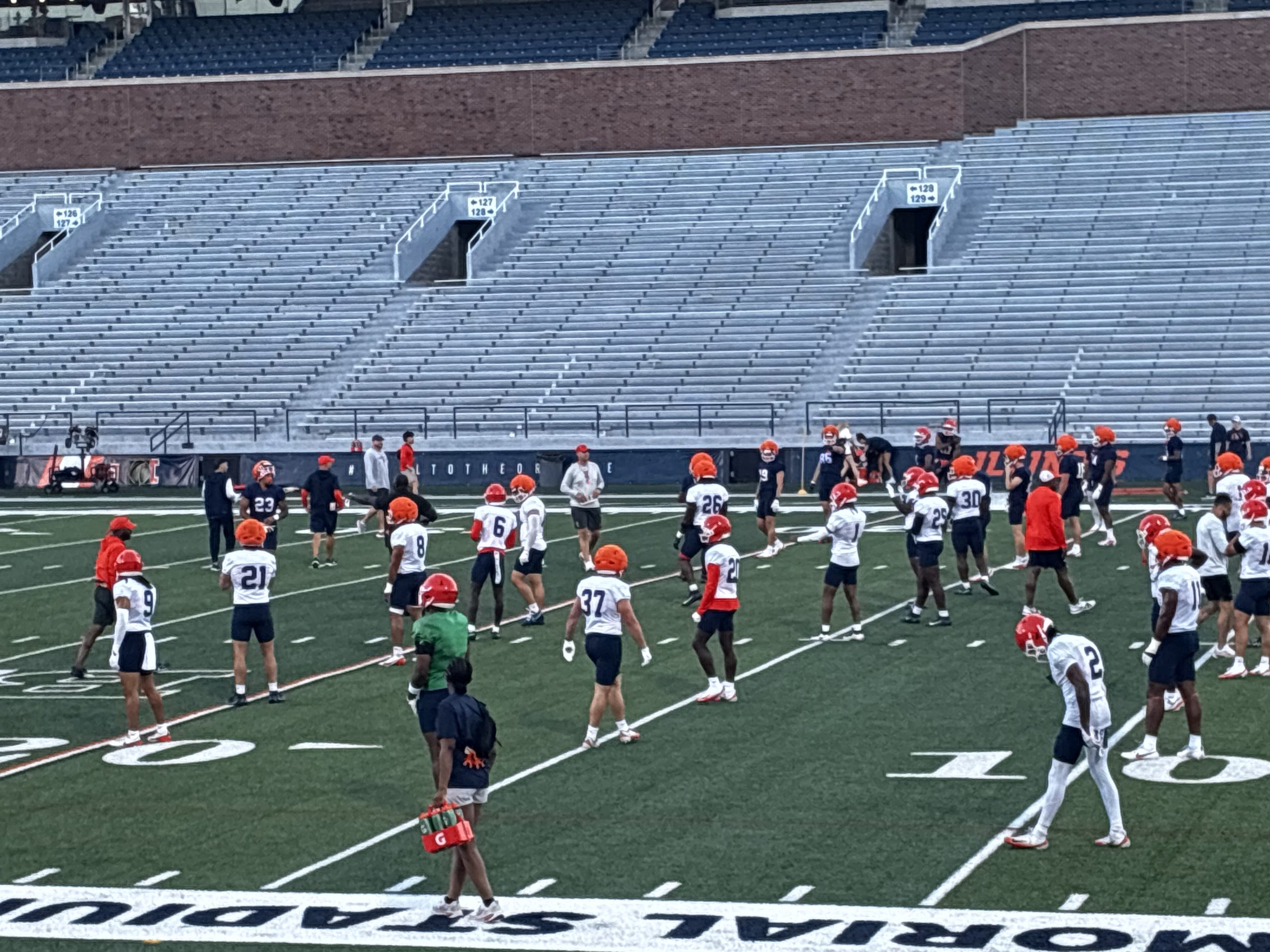 Illini Football 2026 Preseason Camp Practice Report No. 1 - Bielema’s Joy of Six
