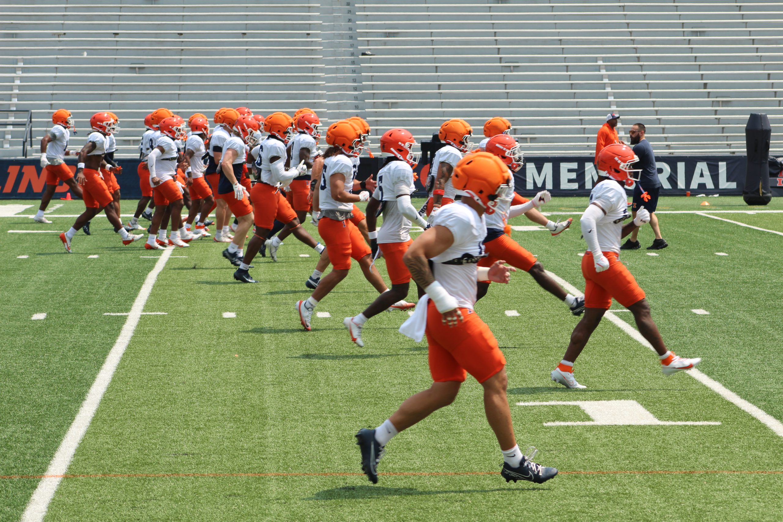 Illini Football 2026 Preseason Camp Practice Report No. 5: Veterans Off Day in Illini’s 12th Preseason Practice Session?